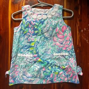 Lilly Pulitzer Kids Floral Sleeveless Top - Blue, Pink, Green